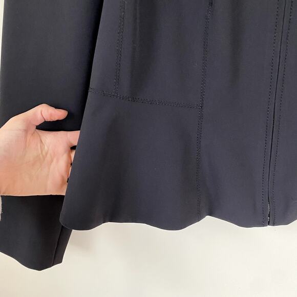 Rebecca Taylor Ava Zipper Front Peplum Jacket - Picture 4 of 8